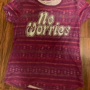 Purple shirt, Arizona jeans co.